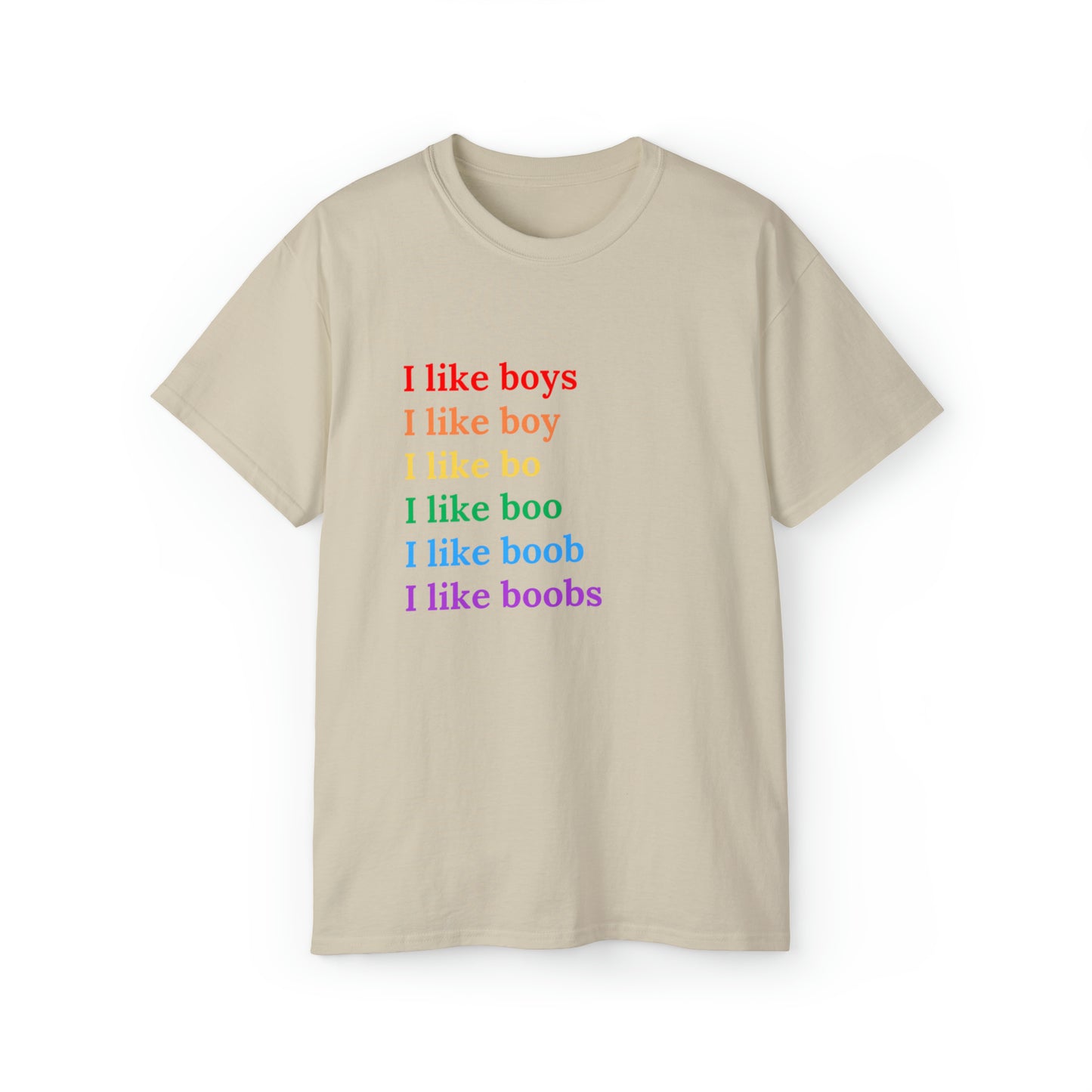 I like boys/boobs | Tee