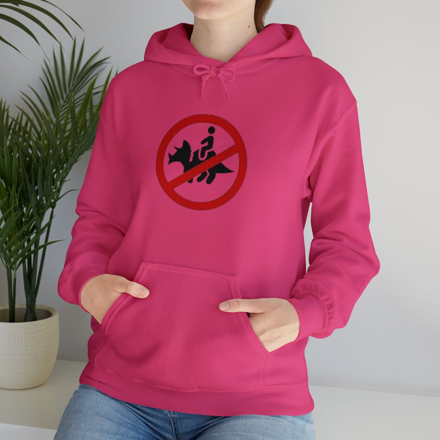 No dinos | Hooded Sweatshirt