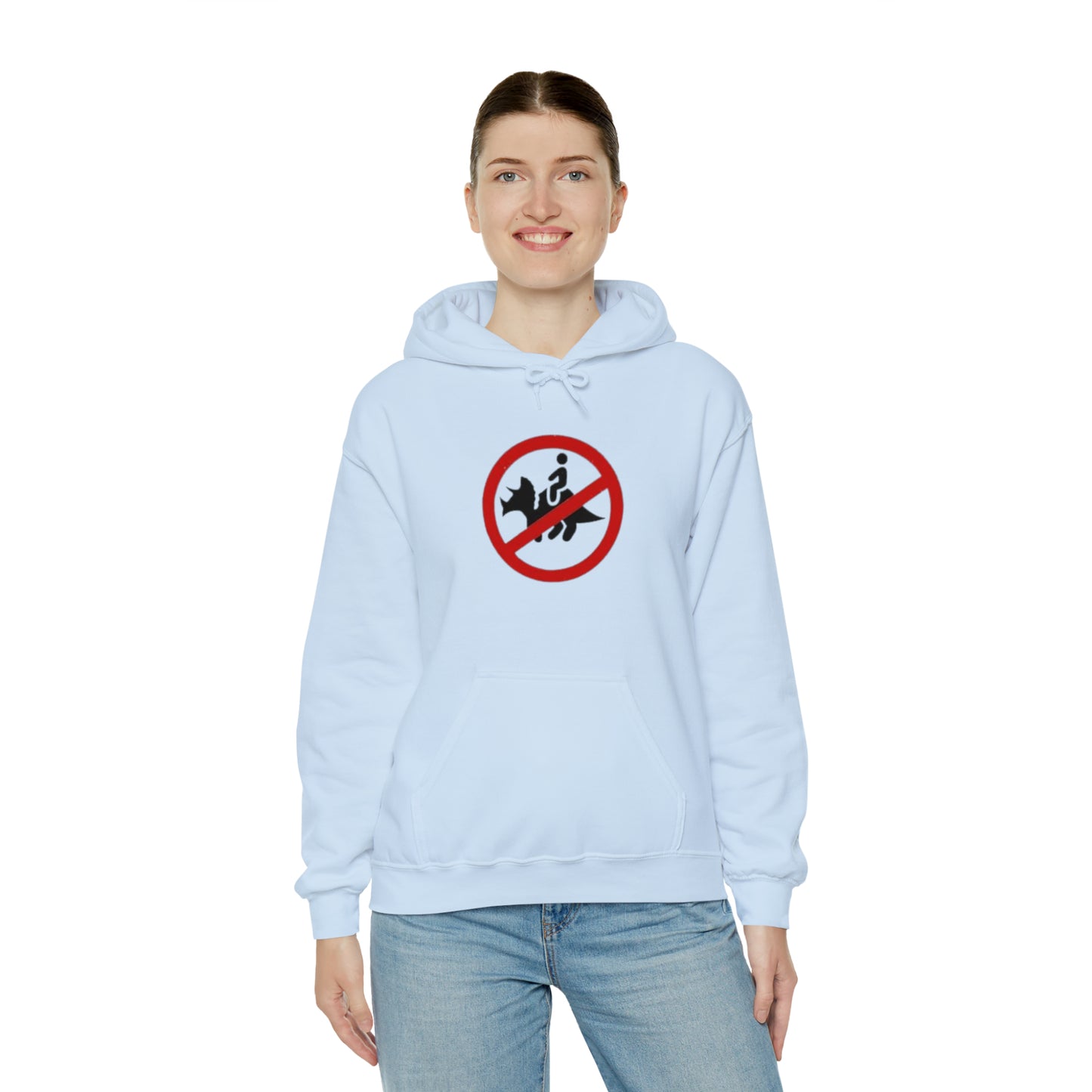 No dinos | Hooded Sweatshirt