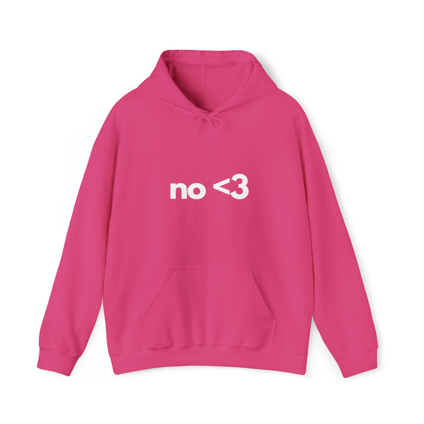 No <3 | Hooded Sweatshirt