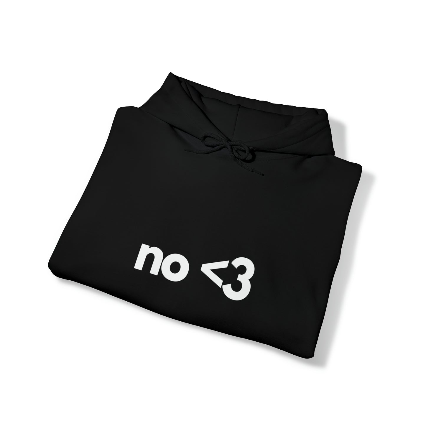 No <3 | Hooded Sweatshirt