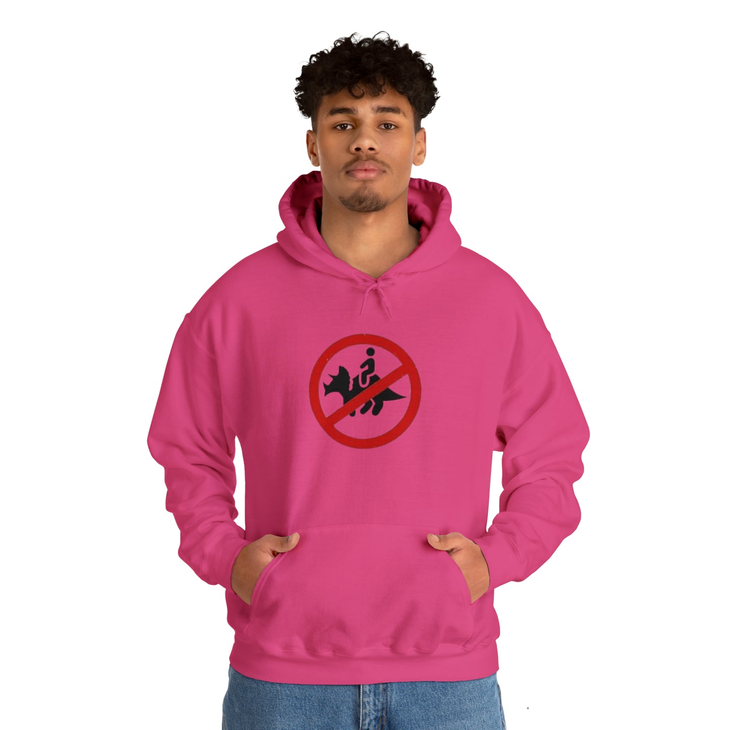 No dinos | Hooded Sweatshirt