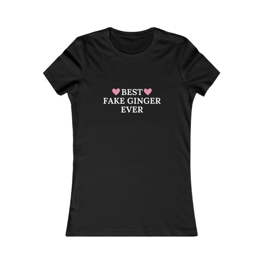 Best fake ginger ever | Women's Slim Fitting Tee