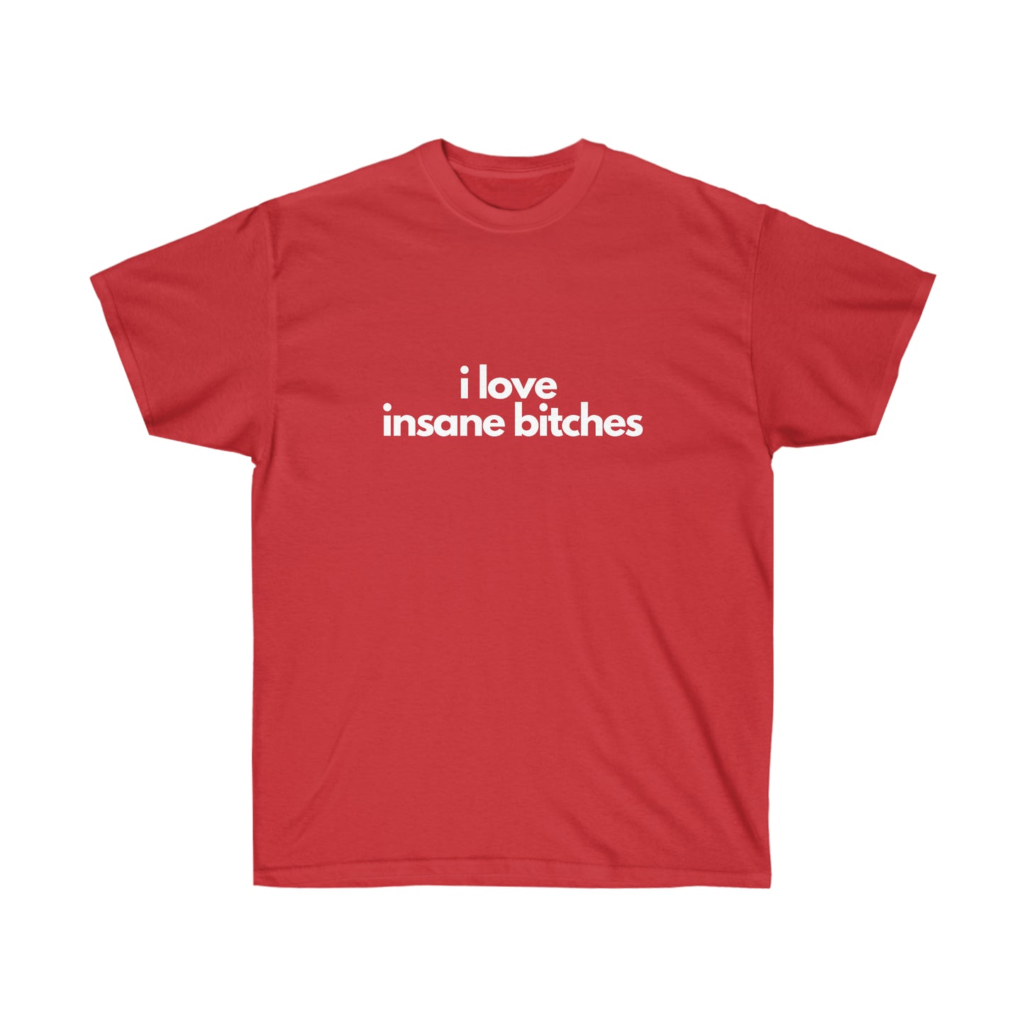 I <3 insane bitches | Couple tee