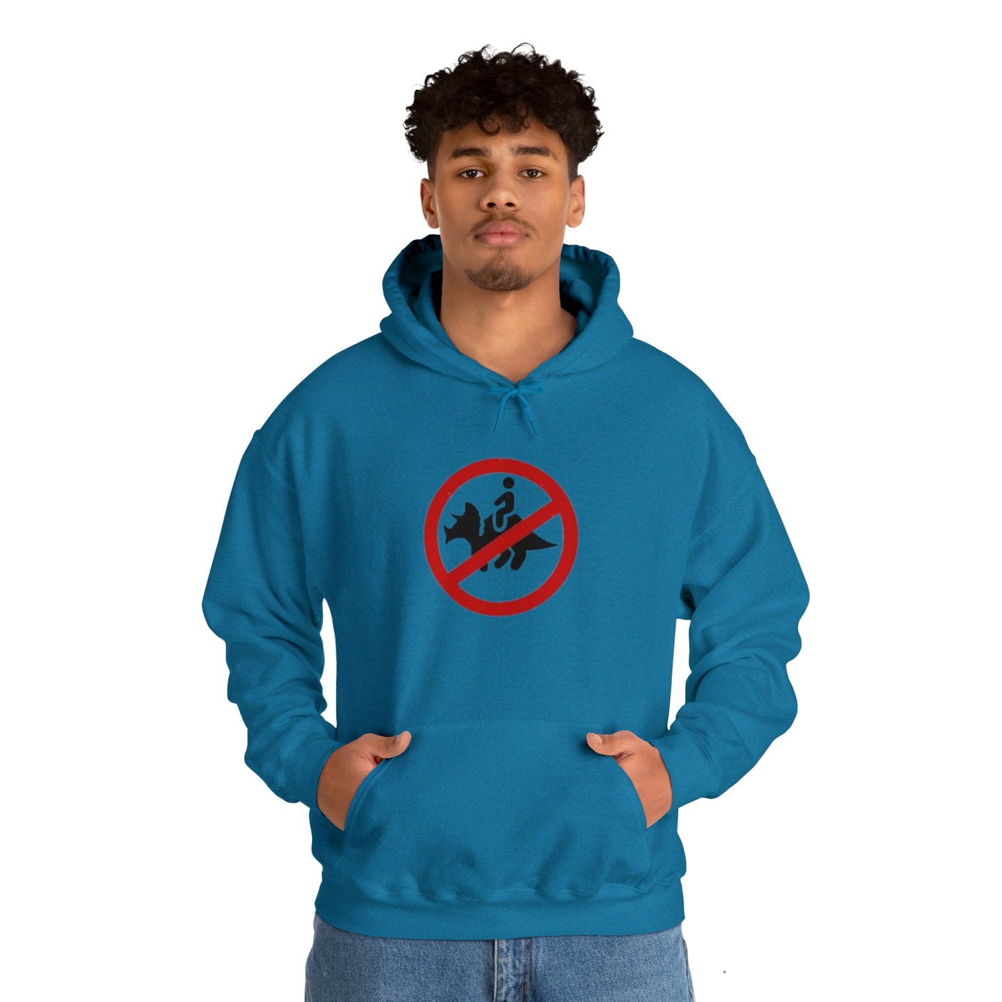 No dinos | Hooded Sweatshirt