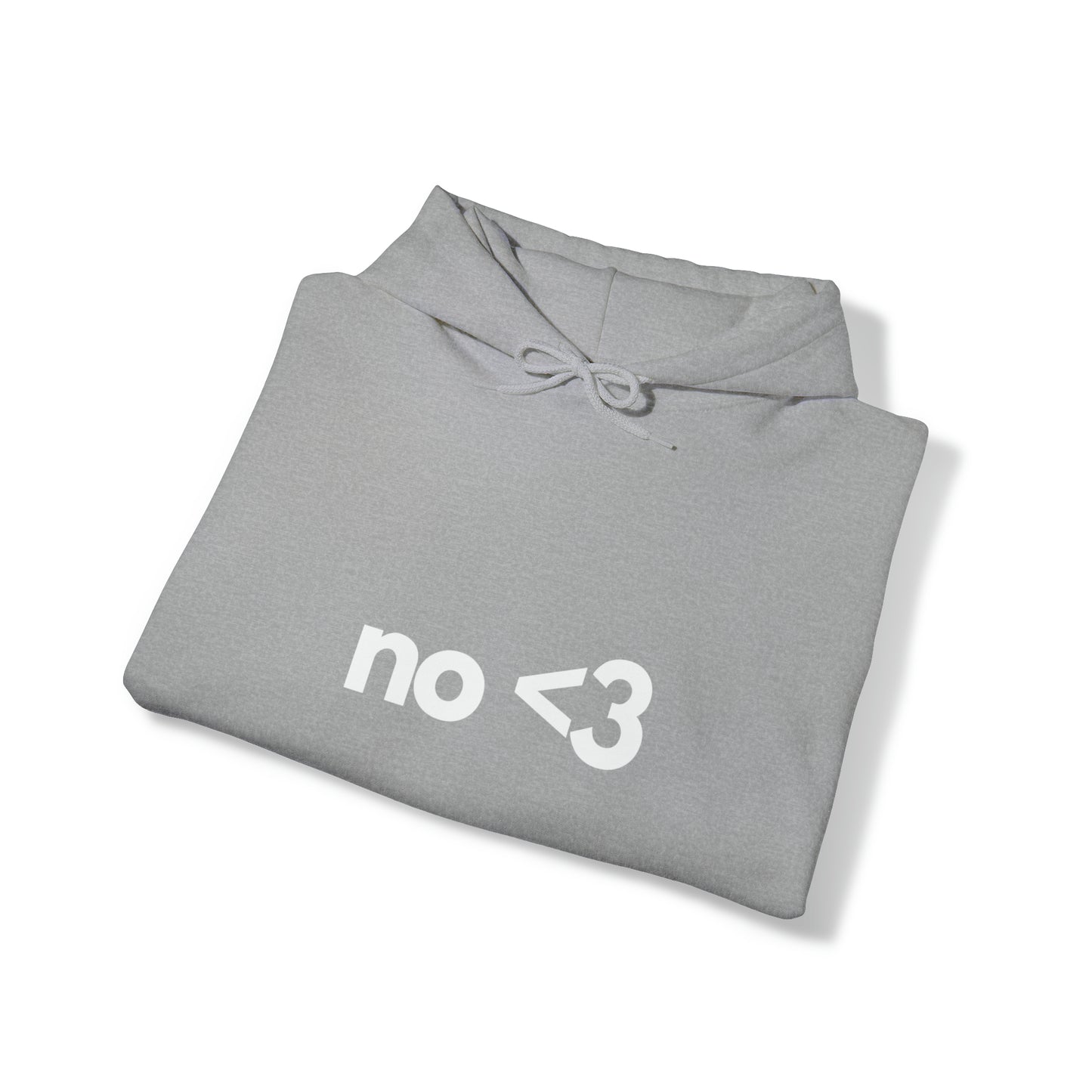 No <3 | Hooded Sweatshirt