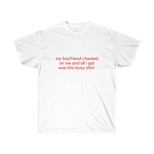 My boyfriend cheated | Couple tee