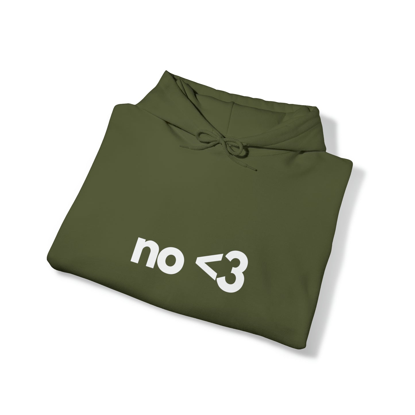 No <3 | Hooded Sweatshirt