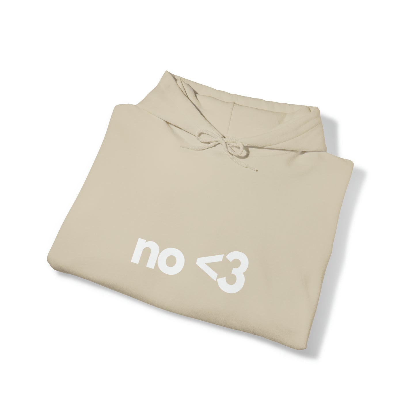 No <3 | Hooded Sweatshirt