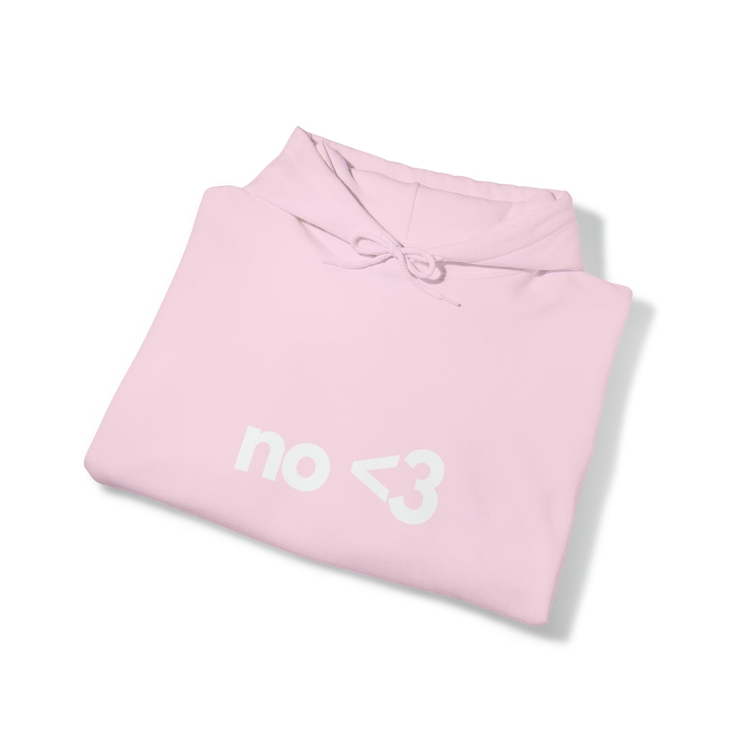 No <3 | Hooded Sweatshirt