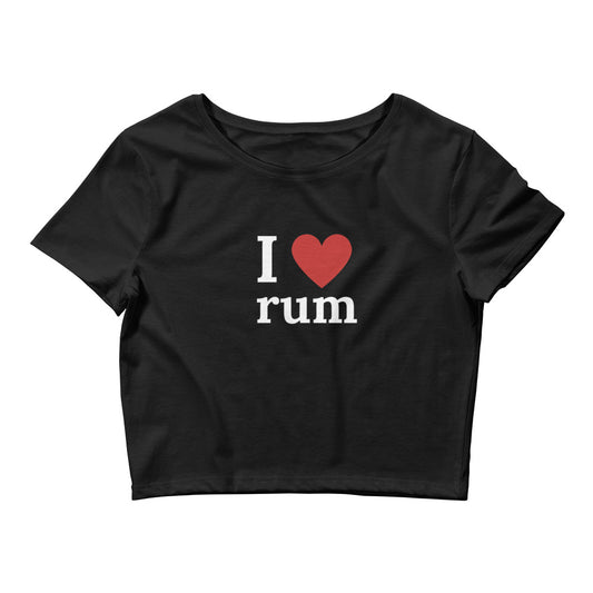 I love rum | Croptop