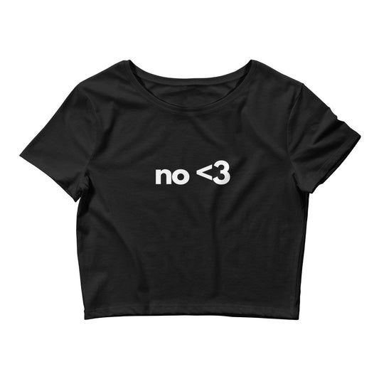 No <3 | Croptop