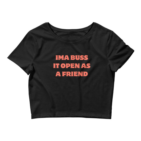 Ima buss it open as a friend | Croptop