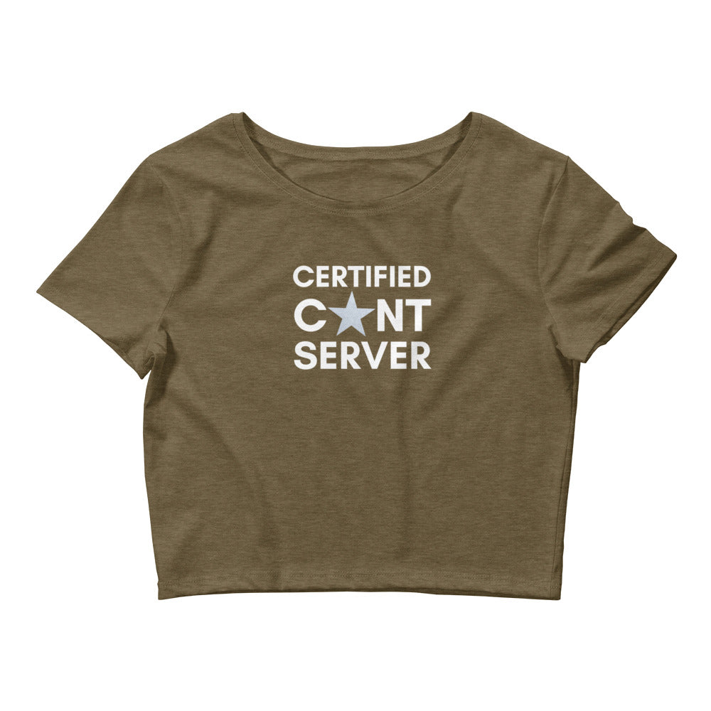 Certified Cunt Server | Croptop